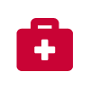 Red Medical Briefcase